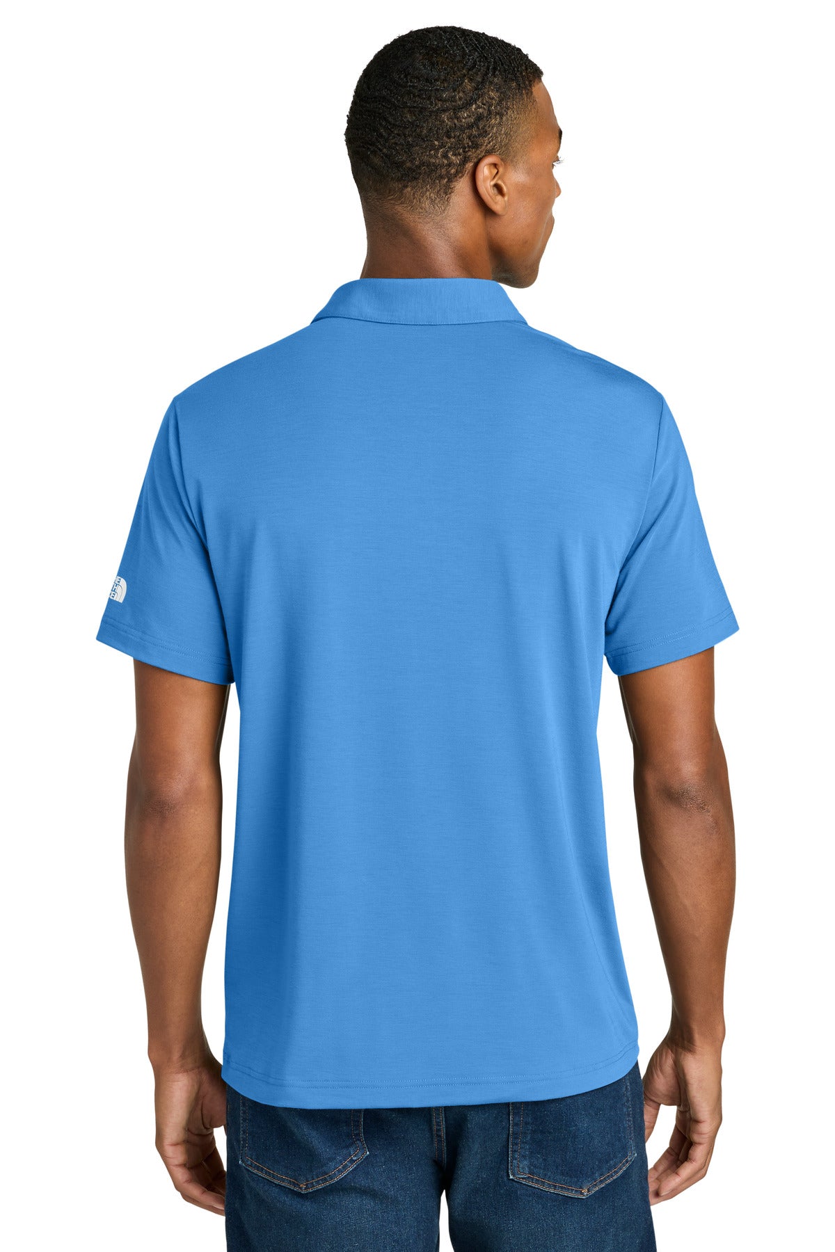The North Face Canyon Crest Polo NF0A8GE0 - Marina Blue - back