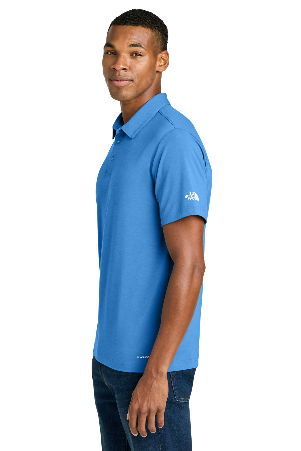 The North Face Canyon Crest Polo NF0A8GE0 - Marina Blue - side