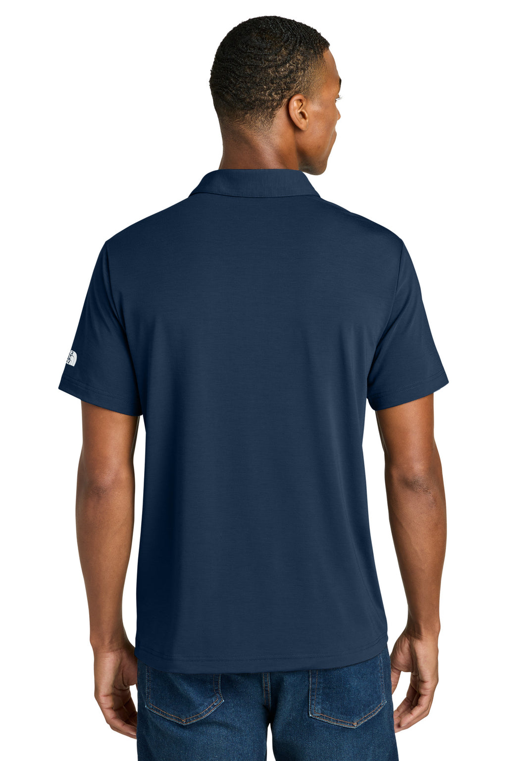 The North Face Canyon Crest Polo NF0A8GE0 - Summit Navy - back