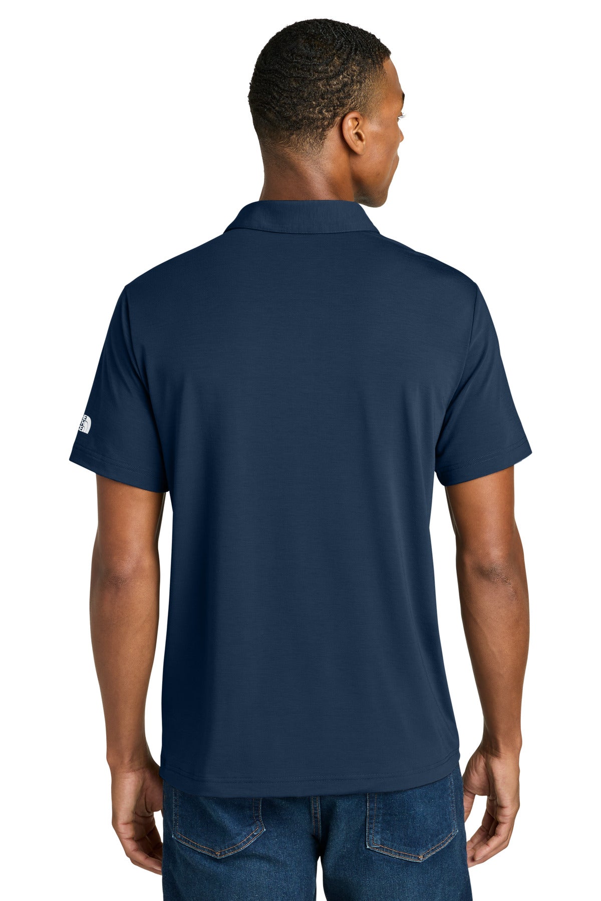 The North Face Canyon Crest Polo NF0A8GE0 - Summit Navy - back