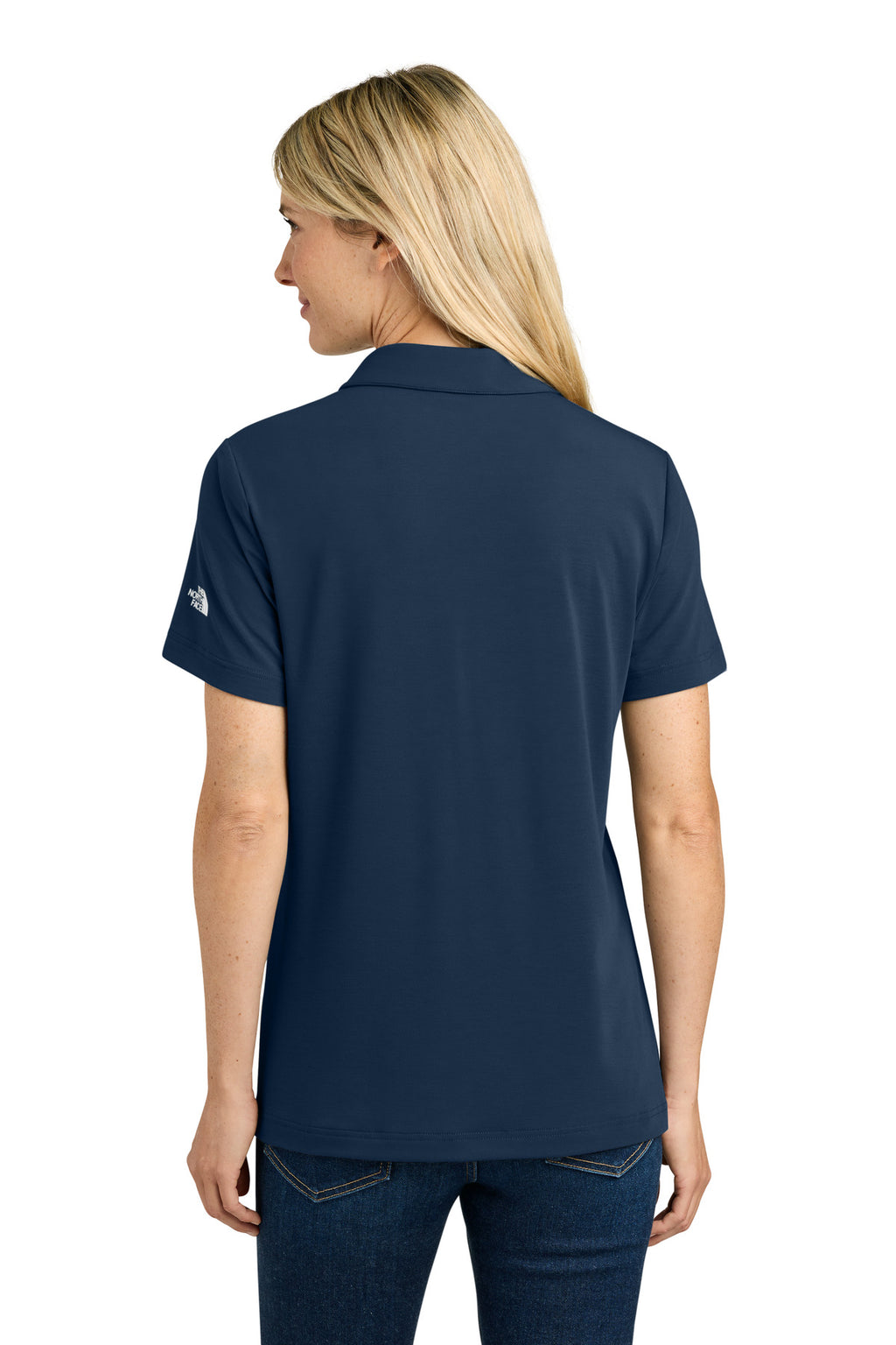 The North Face Women's Canyon Crest Polo NF0A8GE1 - Summit Navy - back