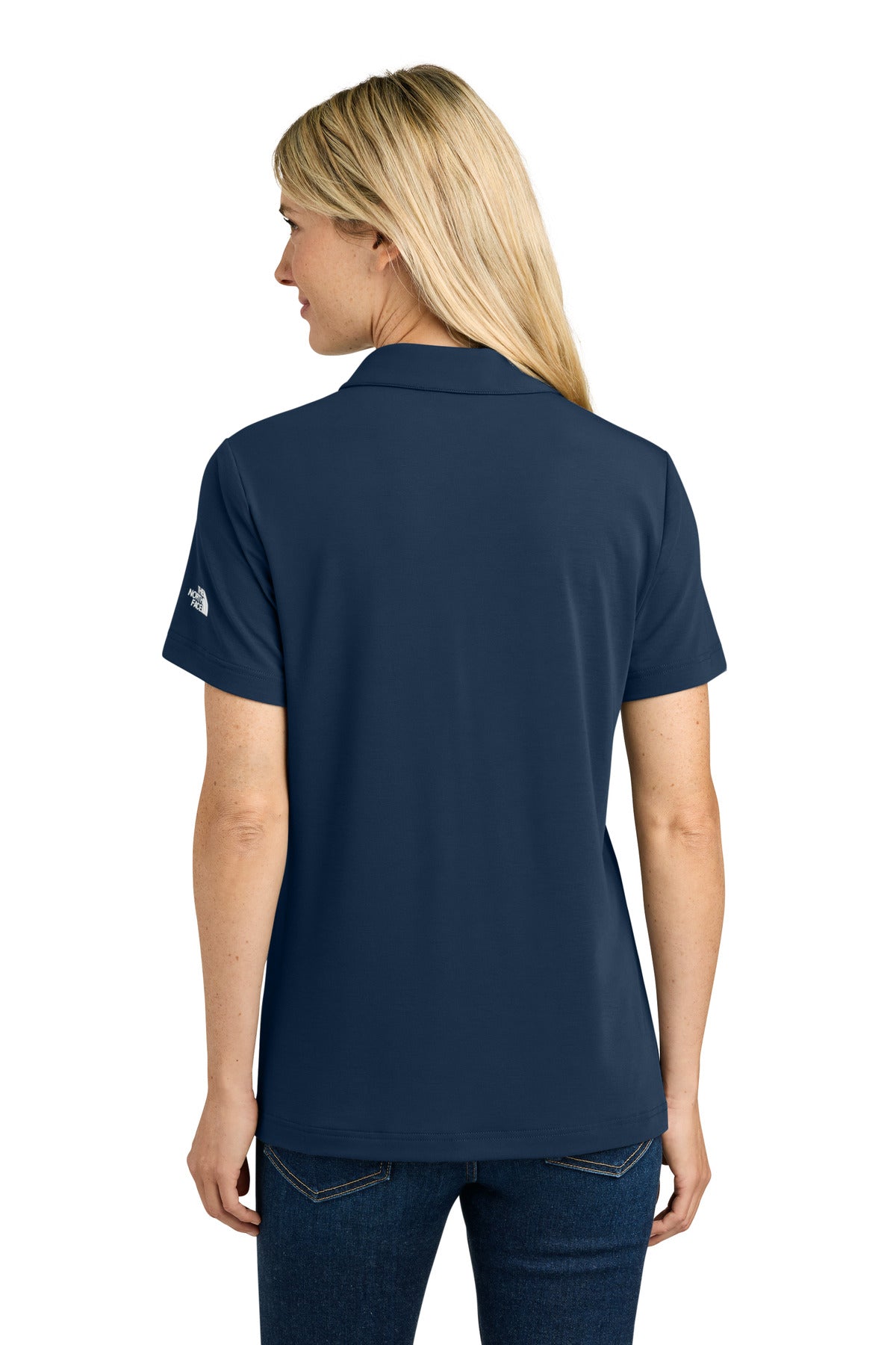 The North Face Women's Canyon Crest Polo NF0A8GE1 - Summit Navy - back