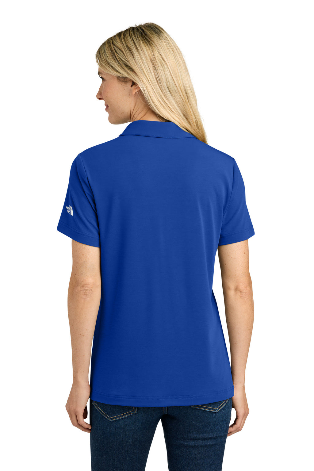 The North Face Women's Canyon Crest Polo NF0A8GE1 - TNF Blue - back