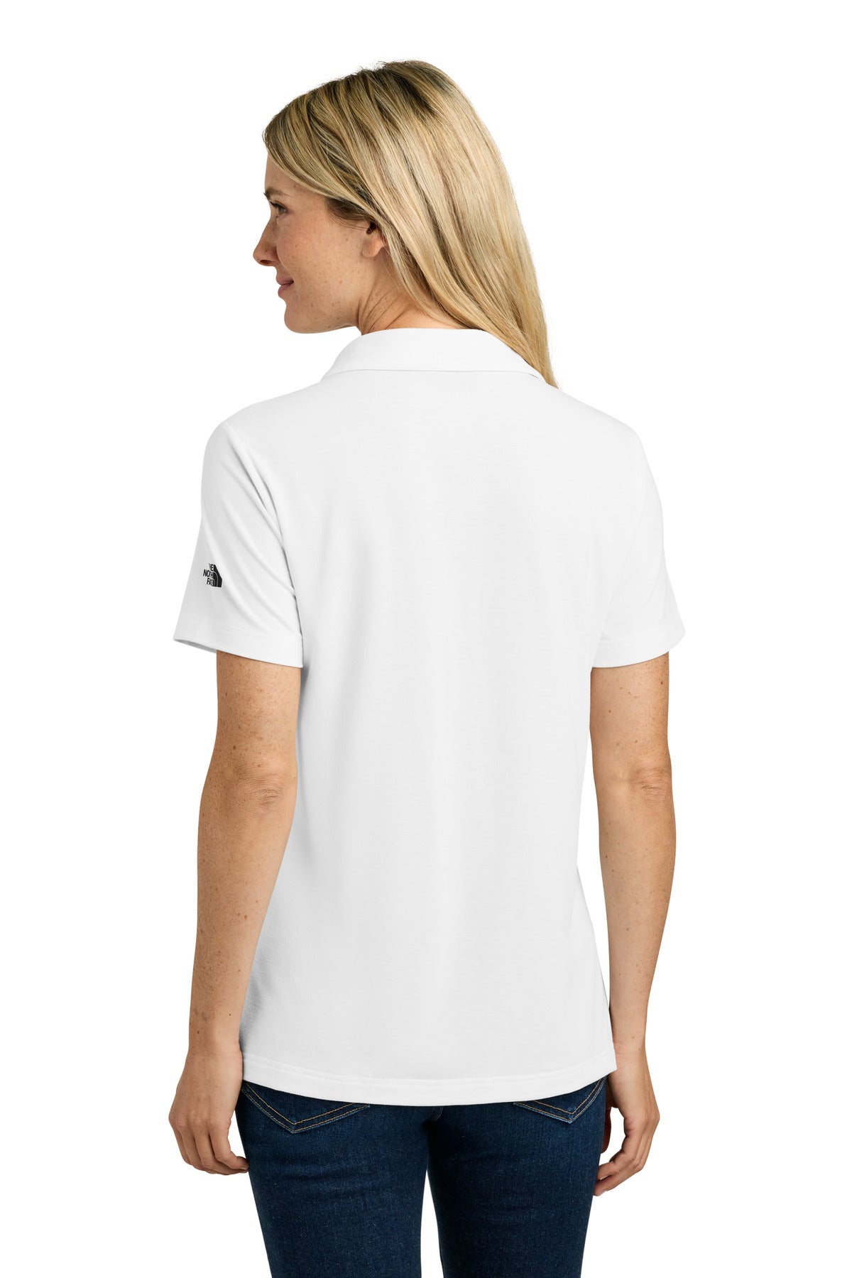 The North Face Women's Canyon Crest Polo NF0A8GE1 - TNF White - back