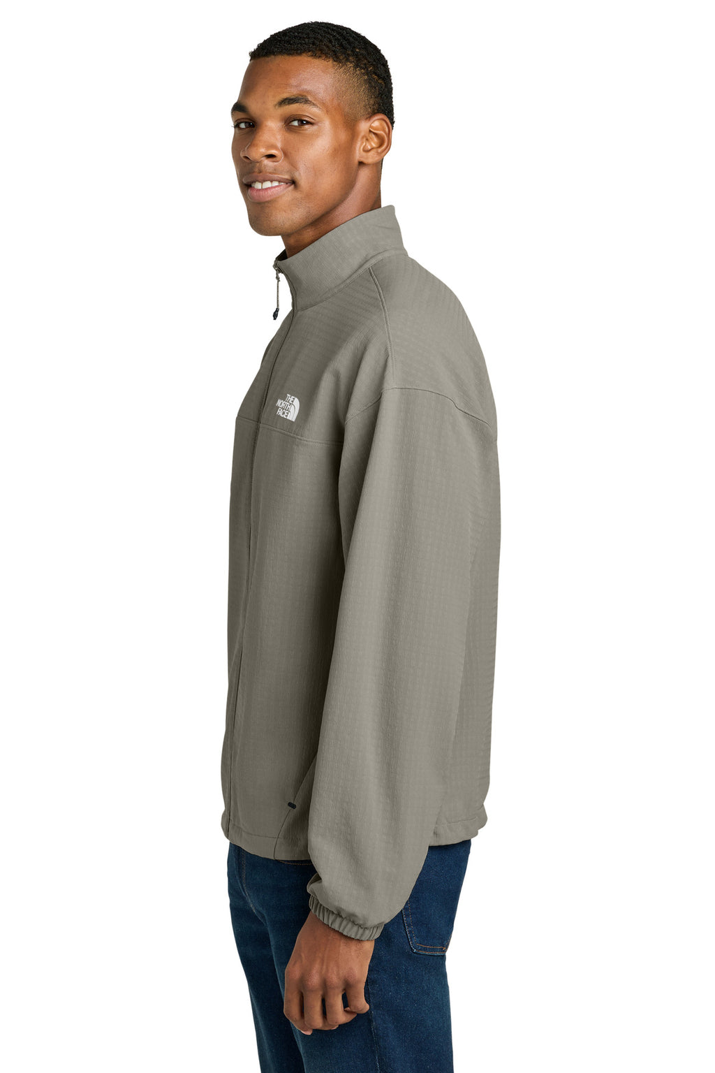 The North Face Mountain Horizon Jacket NF0A8GE2 - Stone Slab Grey - side