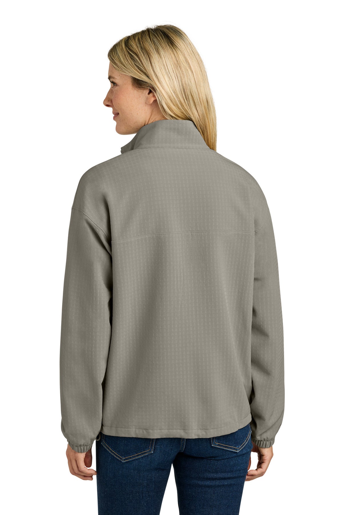 The North Face Women's Mountain Horizon Jacket NF0A8GE3 - Stone Slab Grey - back