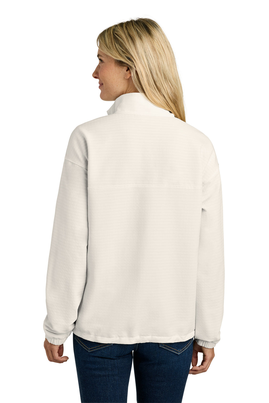 The North Face Women's Mountain Horizon Jacket NF0A8GE3 - White Dune - back