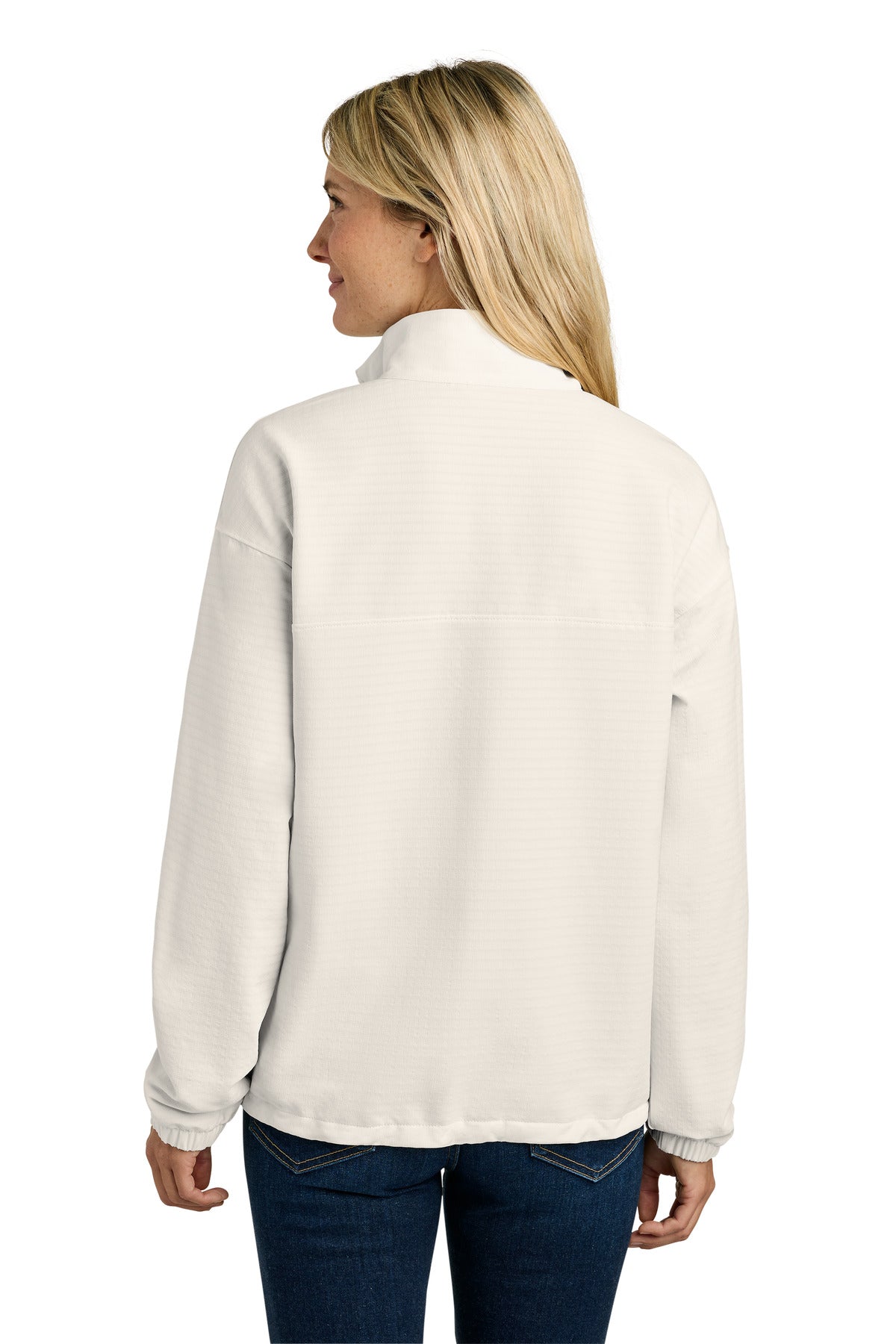 The North Face Women's Mountain Horizon Jacket NF0A8GE3 - White Dune - back