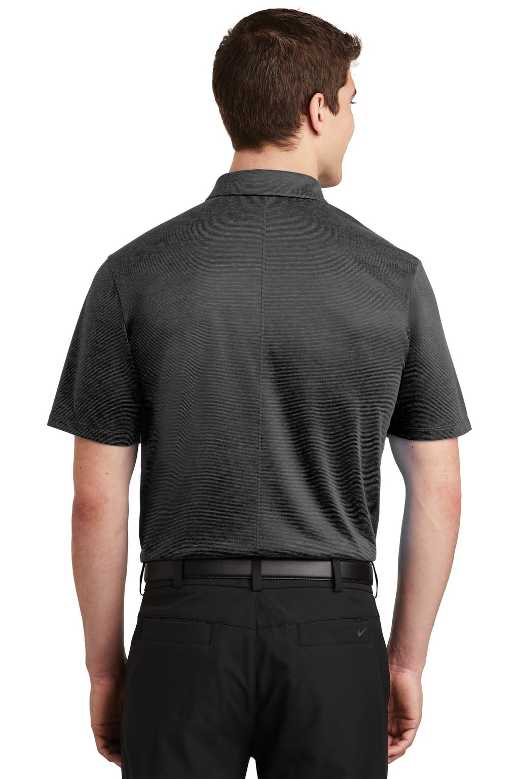 DISCONTINUED Nike Dri-FIT Prime Polo. NKAA1854 - Black - back