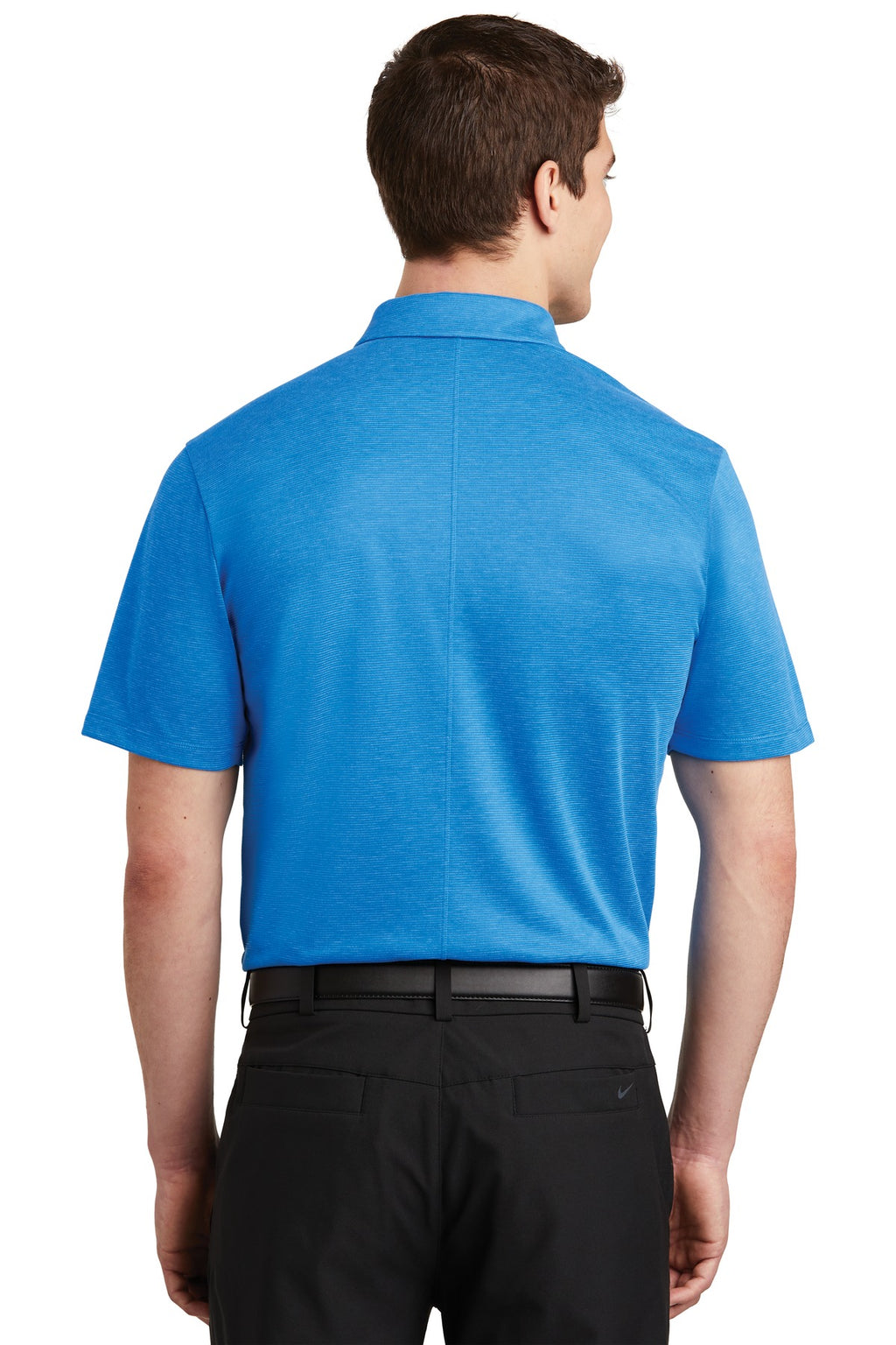 DISCONTINUED Nike Dri-FIT Prime Polo. NKAA1854 - Photo Blue - back