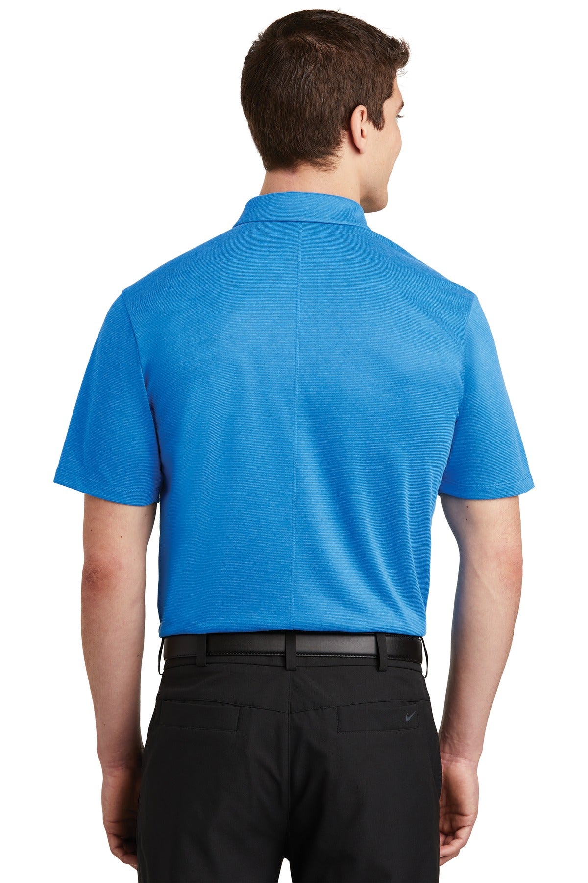 DISCONTINUED Nike Dri-FIT Prime Polo. NKAA1854 - Photo Blue - back