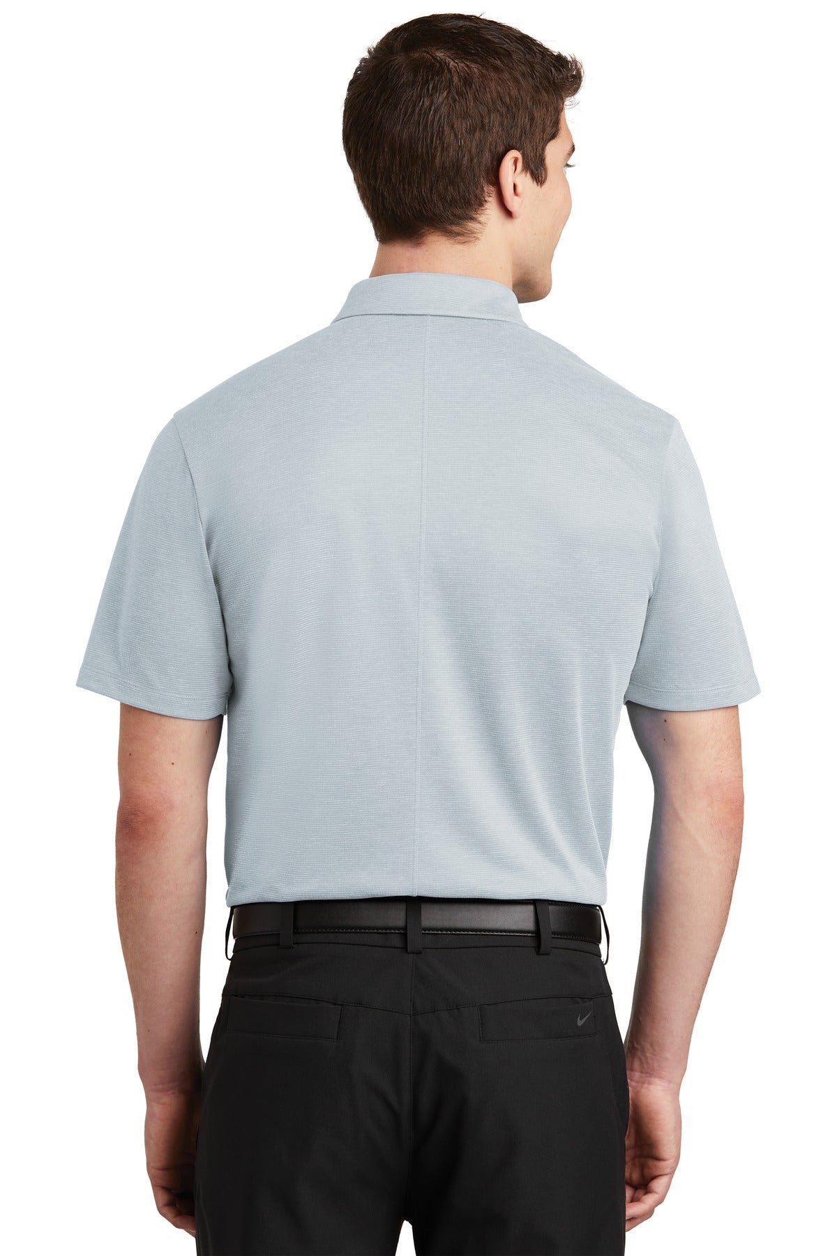 DISCONTINUED Nike Dri-FIT Prime Polo. NKAA1854 - Wolf Grey - back
