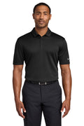 Nike Dri-FIT Hex Textured Polo. NKAH6266 - Black - front