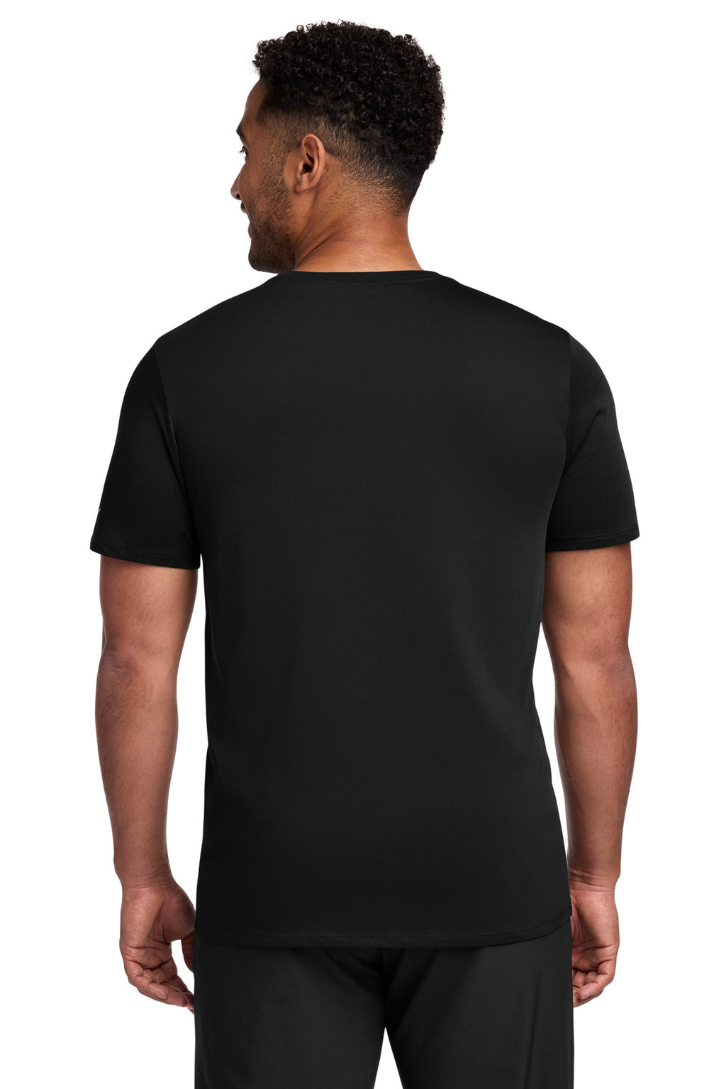 Nike Dri-FIT Cotton/Poly Tee. NKBQ5231 - Black - back