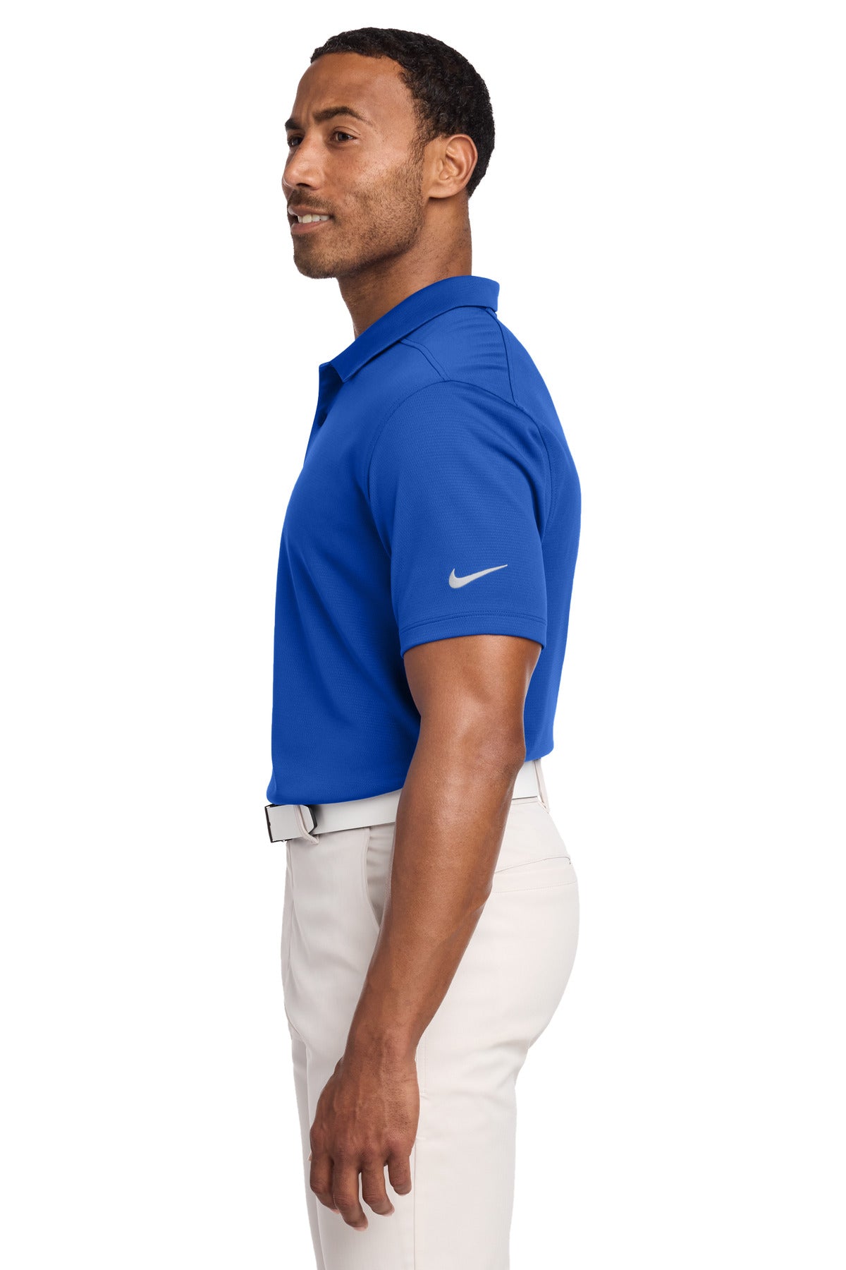 Nike Dry Essential Solid Polo NKBV6042 - Game Royal - side