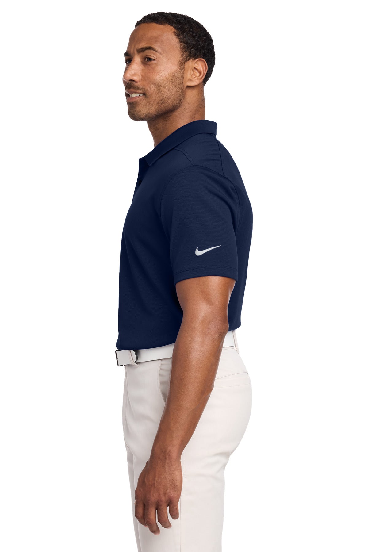 Nike Dry Essential Solid Polo NKBV6042 - Midnight Navy - side