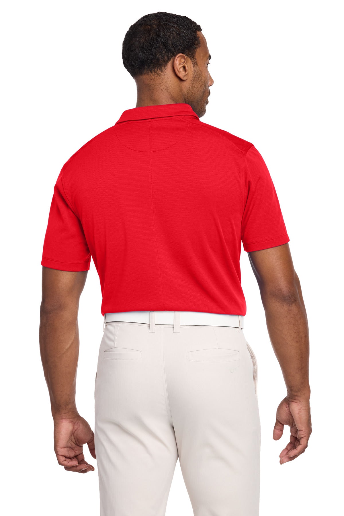 Nike Dry Essential Solid Polo NKBV6042 - University Red - back