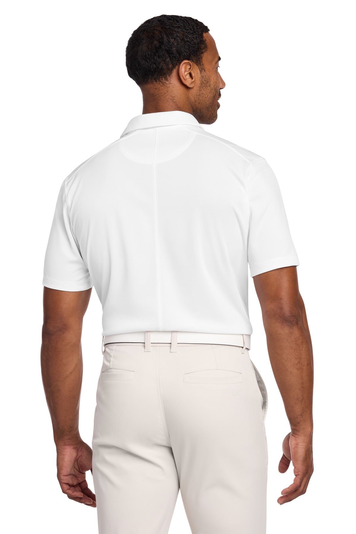 Nike Dry Essential Solid Polo NKBV6042 - White - back
