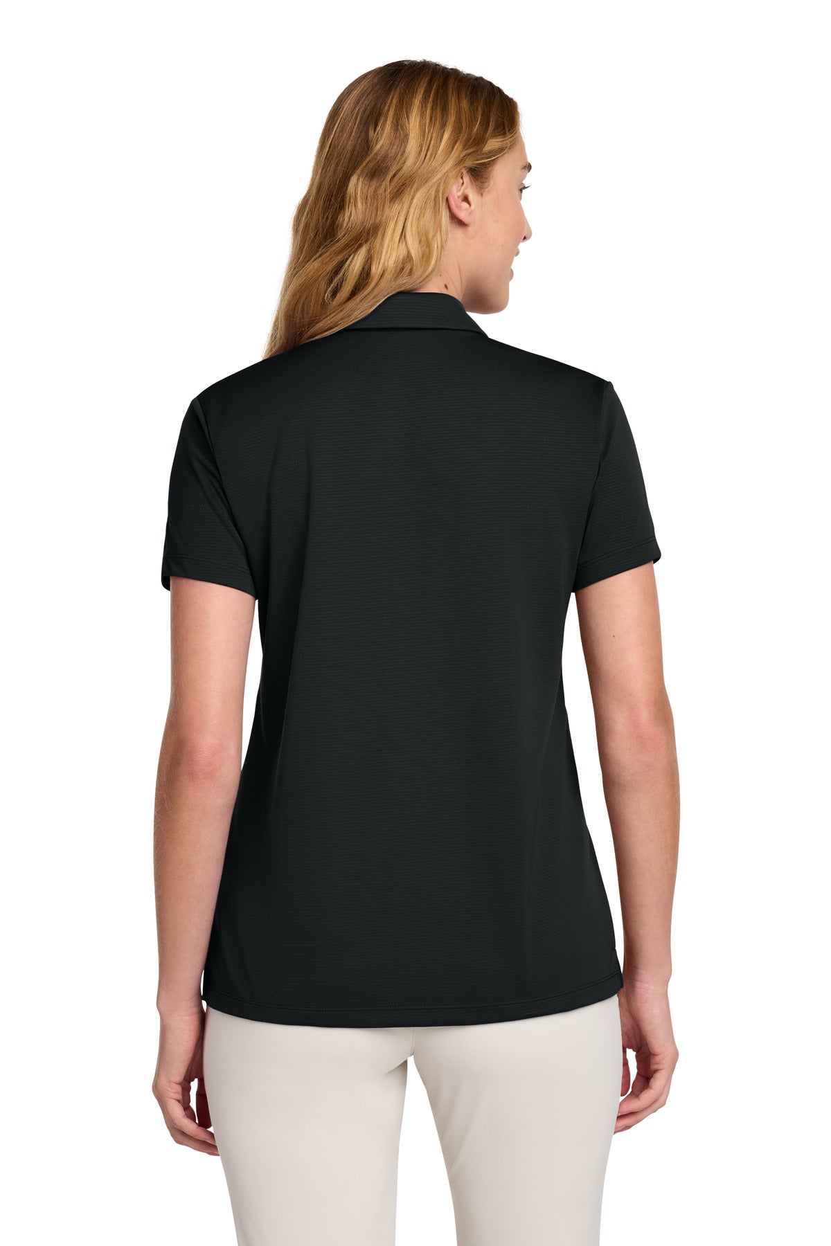Nike Women's Dry Essential Solid Polo NKBV6043 - Black - back