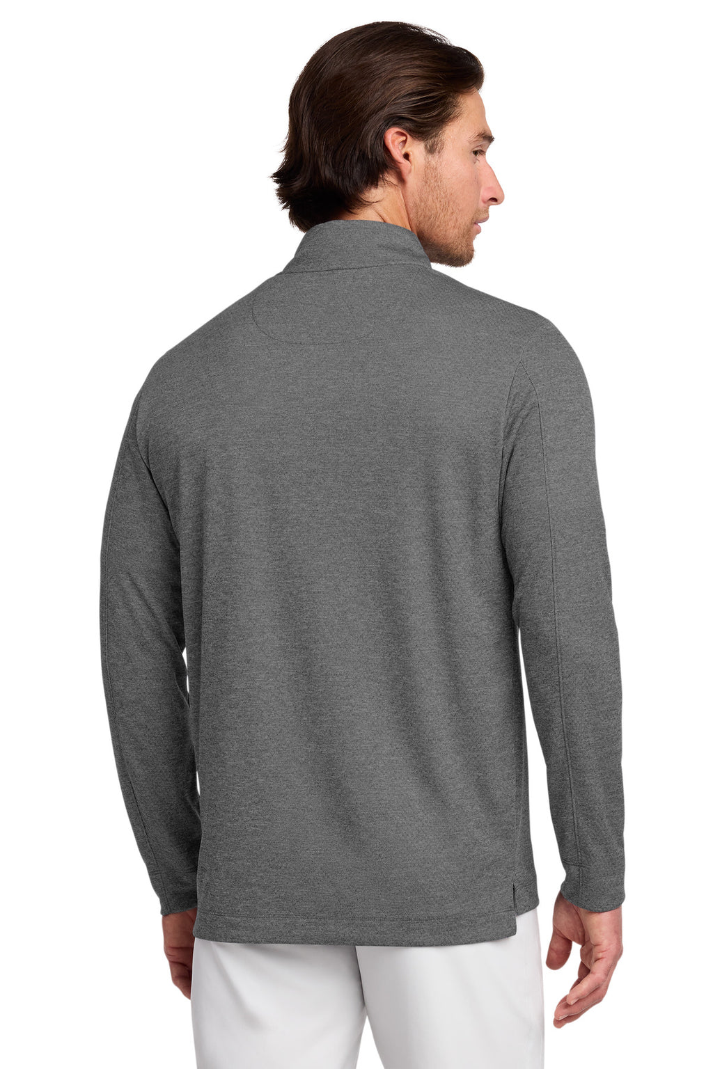Nike Dry 1/2-Zip Cover-Up NKBV6044 - Black Heather - back