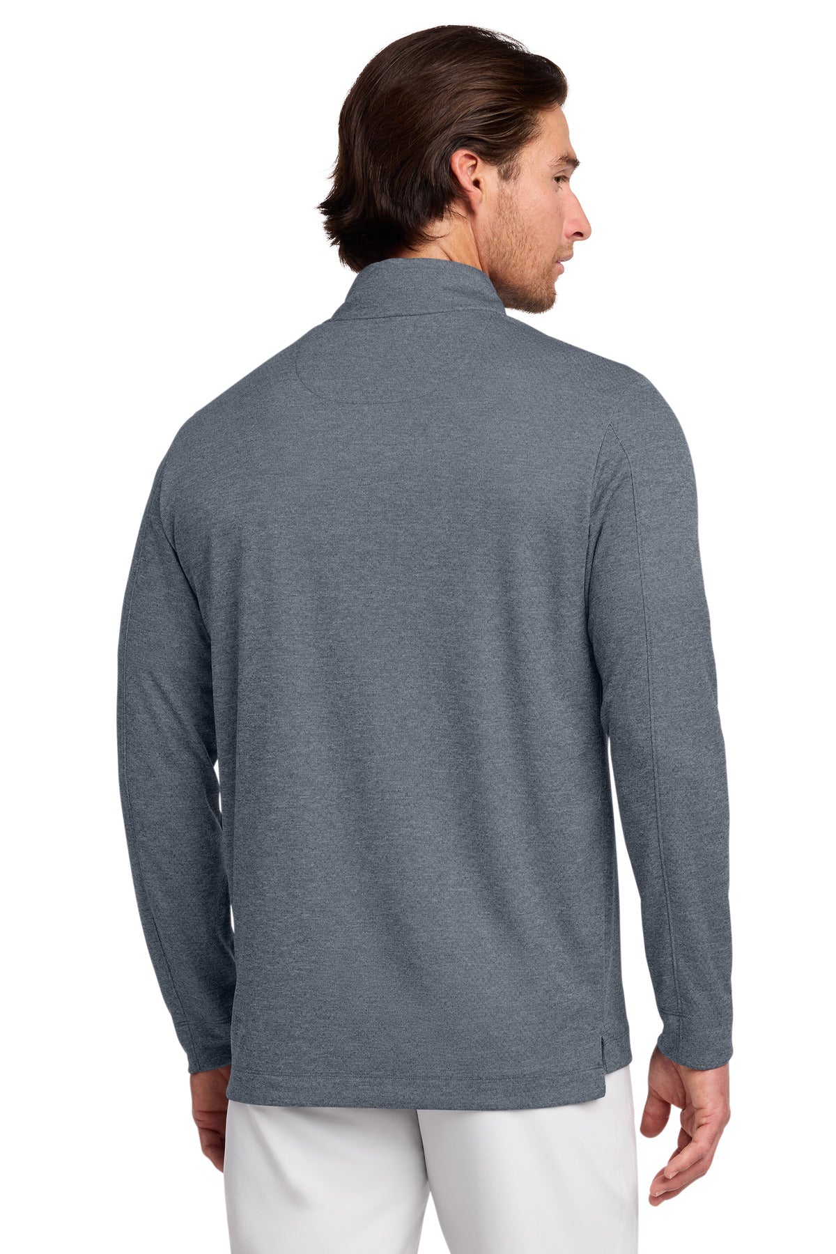 Nike Dry 1/2-Zip Cover-Up NKBV6044 - Navy Heather - back