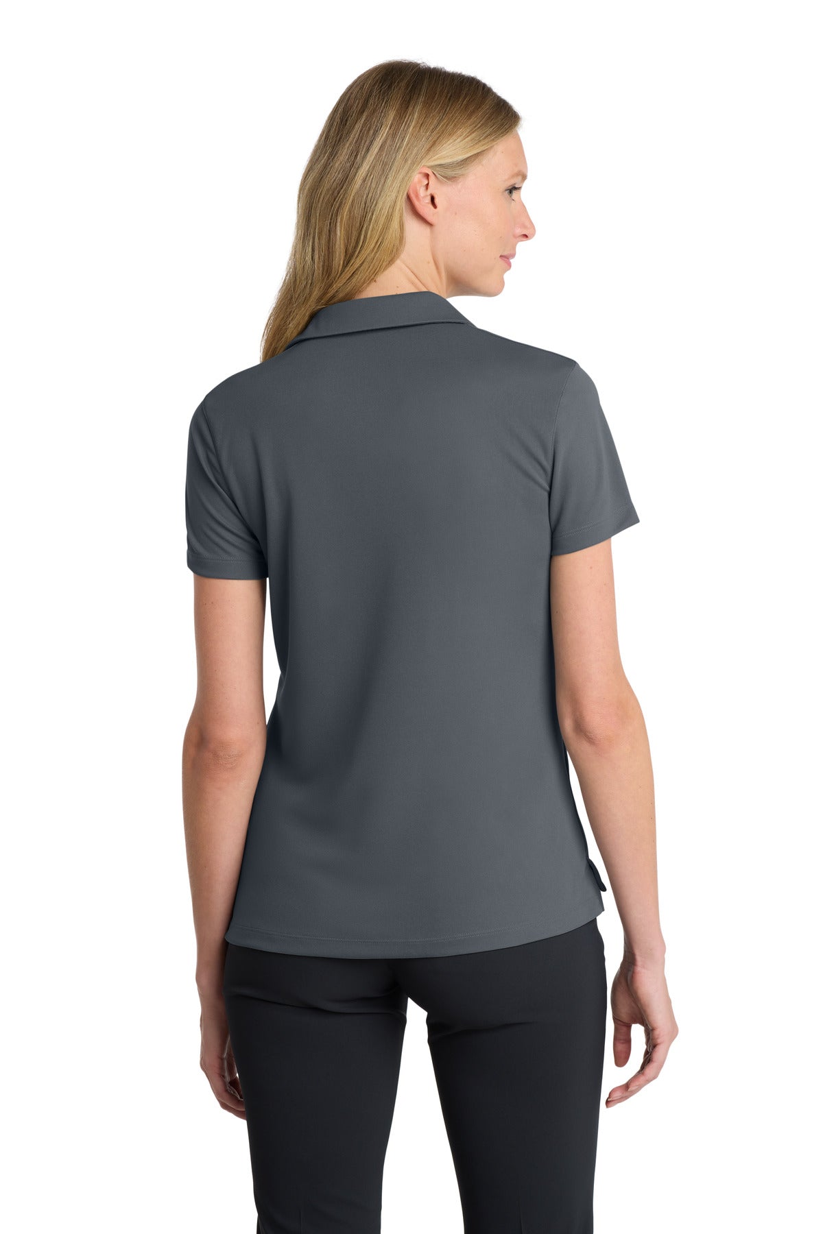 Nike Women's Dri-FIT Micro Pique 2.0 Polo NKDC1991 - Anthracite - back