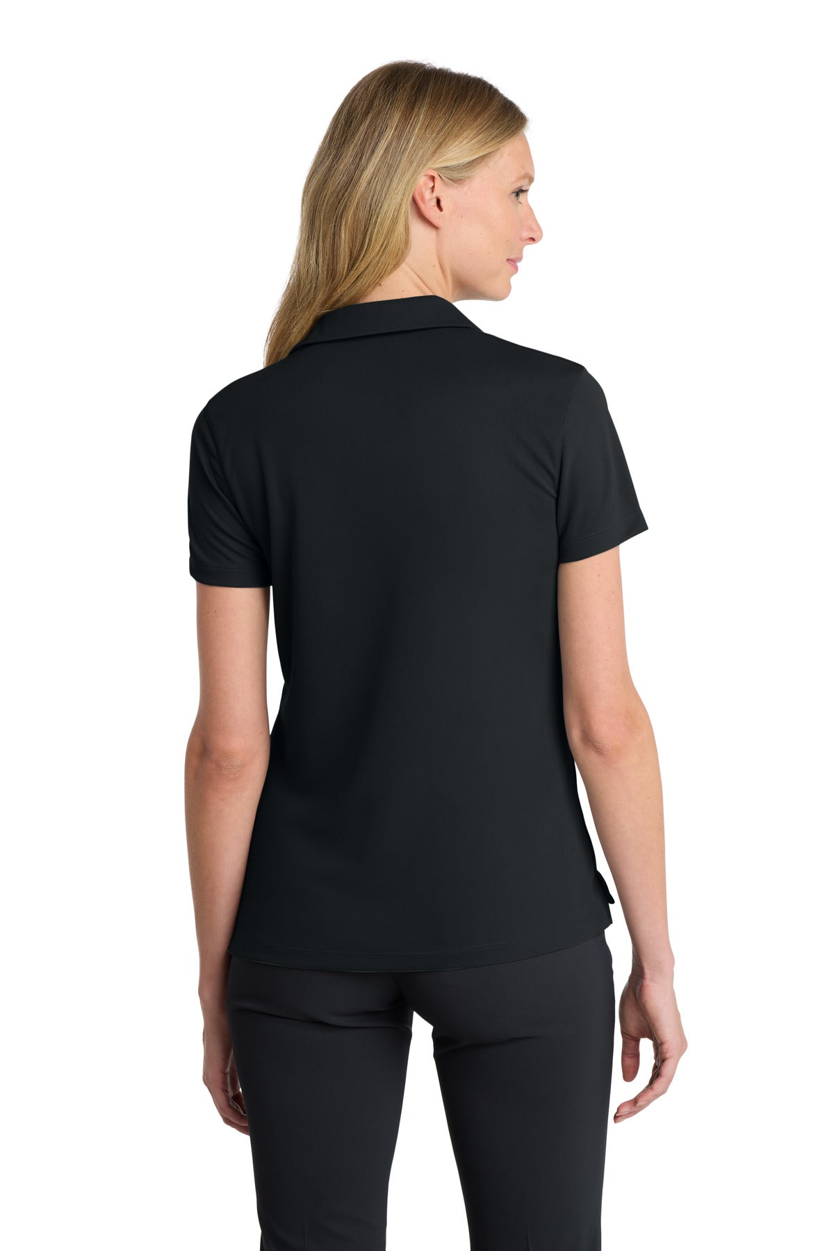 Nike Women's Dri-FIT Micro Pique 2.0 Polo NKDC1991 - Black - back