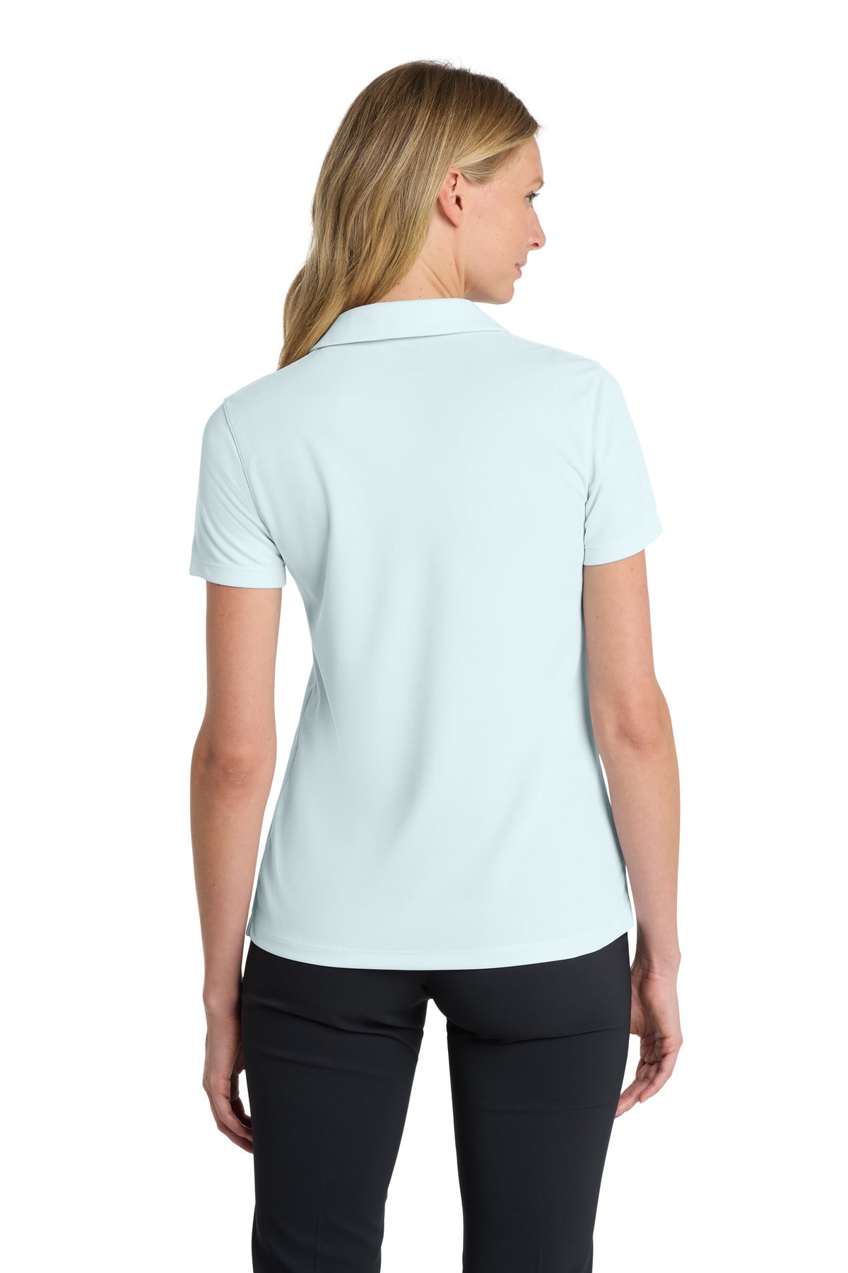 Nike Women's Dri-FIT Micro Pique 2.0 Polo NKDC1991 - Blue Tint - back