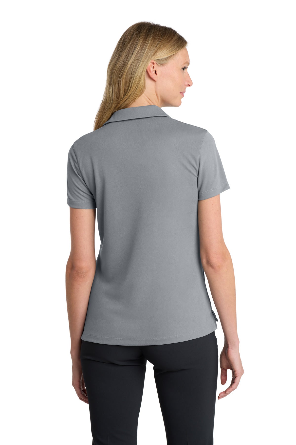 Nike Women's Dri-FIT Micro Pique 2.0 Polo NKDC1991 - Cool Grey - back