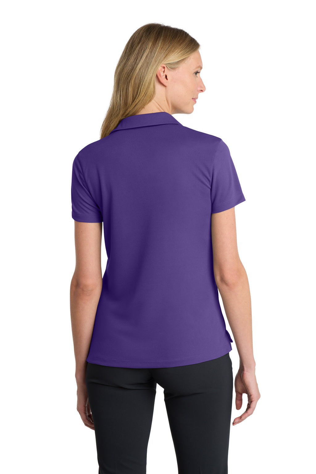 Nike Women's Dri-FIT Micro Pique 2.0 Polo NKDC1991 - Court Purple - back