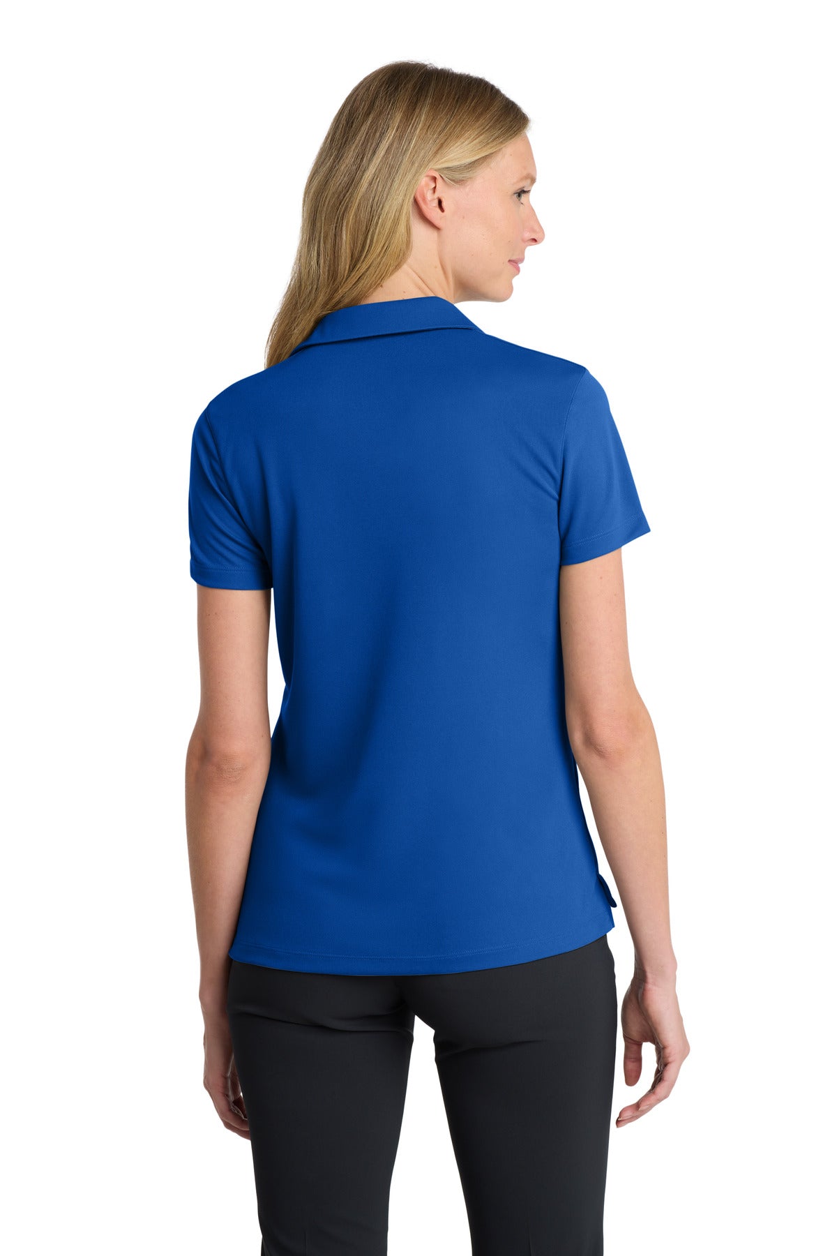 Nike Women's Dri-FIT Micro Pique 2.0 Polo NKDC1991 - Game Royal - back