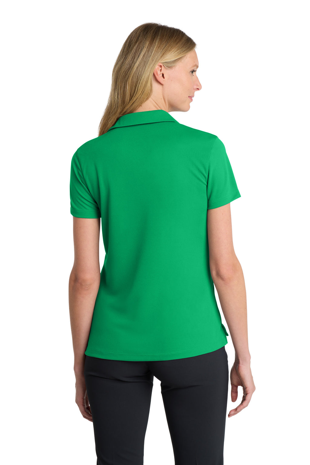 Nike Women's Dri-FIT Micro Pique 2.0 Polo NKDC1991 - Lucid Green - back