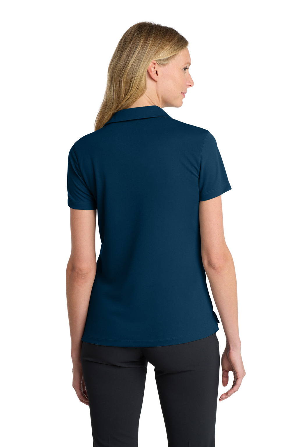 Nike Women's Dri-FIT Micro Pique 2.0 Polo NKDC1991 - Navy - back