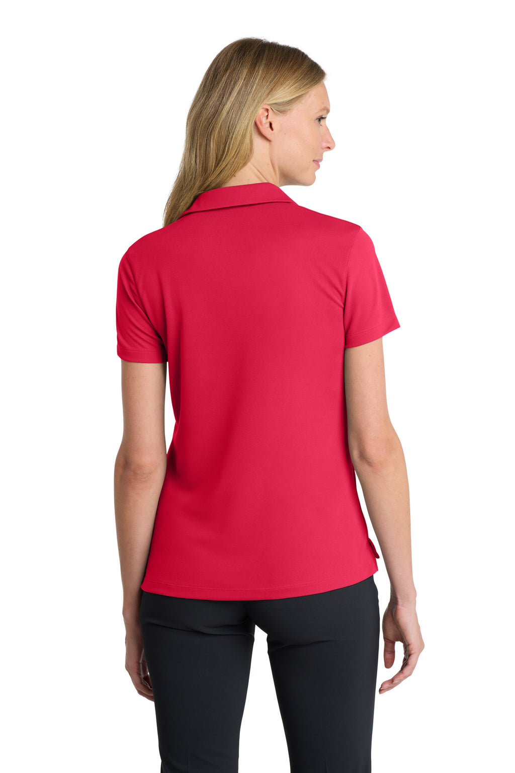 Nike Women's Dri-FIT Micro Pique 2.0 Polo NKDC1991 - University Red - back