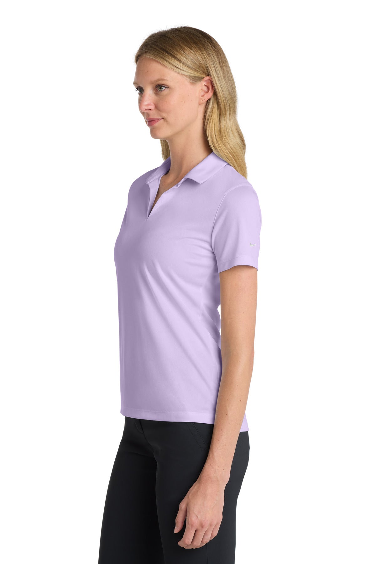 Nike Women's Dri-FIT Micro Pique 2.0 Polo NKDC1991 - Urban Lilac - side