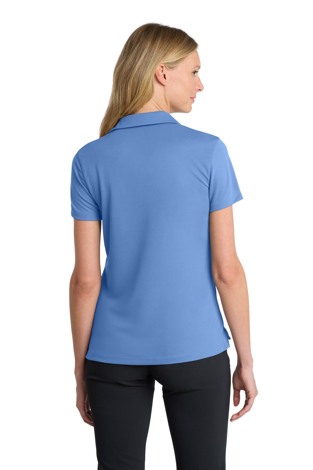 Nike Women's Dri-FIT Micro Pique 2.0 Polo NKDC1991 - Valor Blue - back