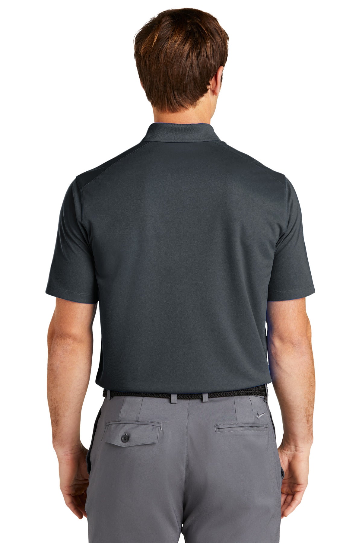 Nike Dri-FIT Micro Pique 2.0 Pocket Polo NKDC2103 - Anthracite - back