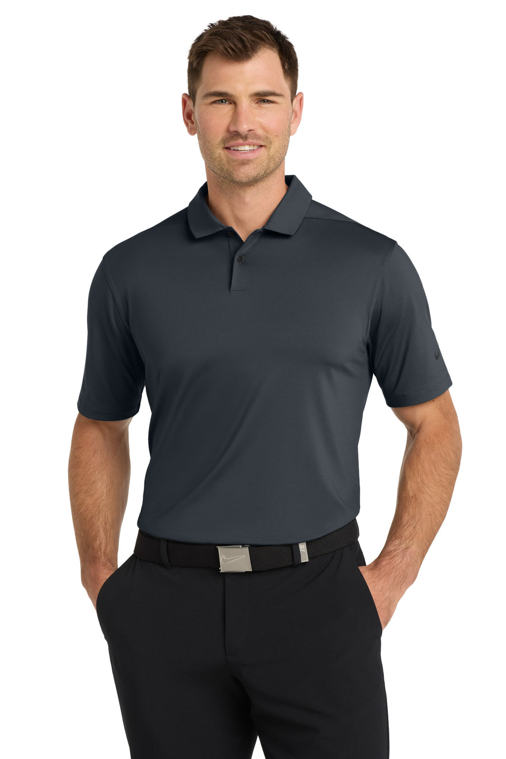 Nike Dri-FIT Vapor Polo NKDC2108 - Anthracite - front