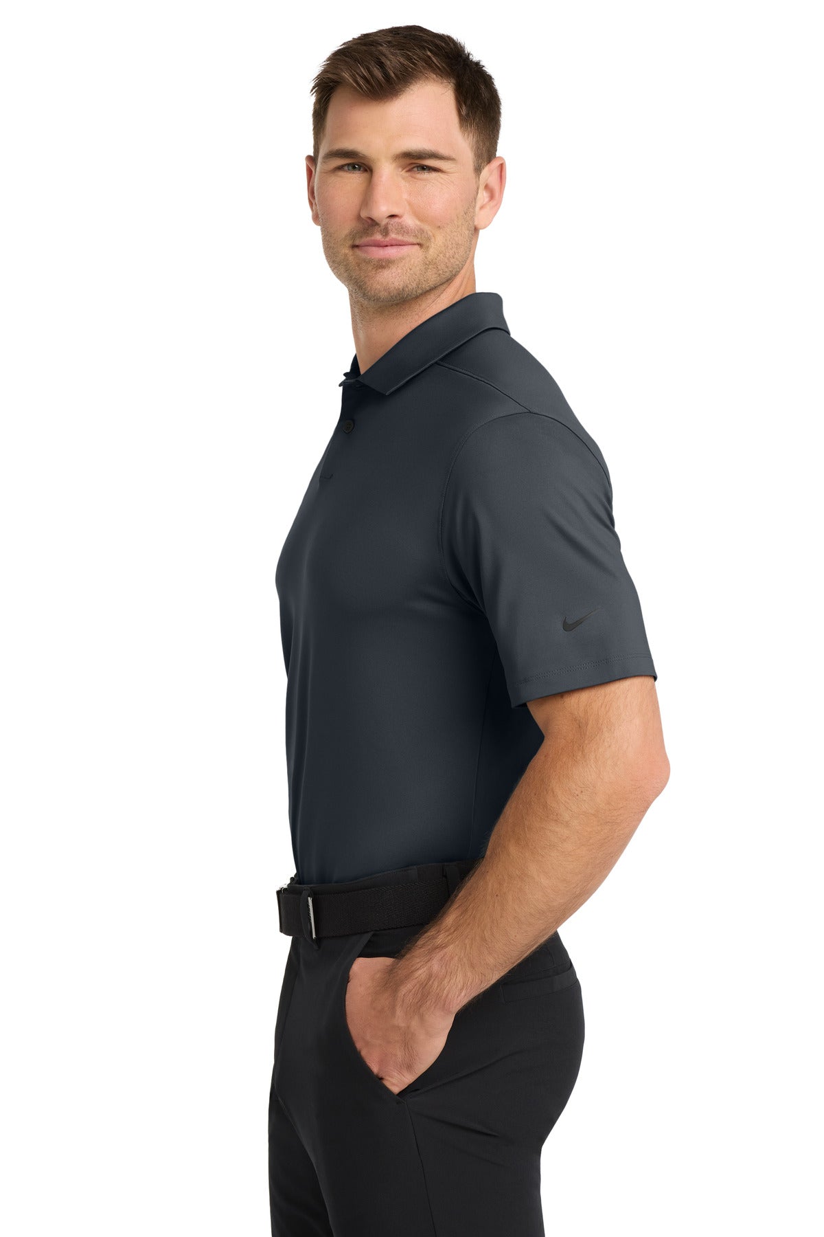 Nike Dri-FIT Vapor Polo NKDC2108 - Anthracite - side