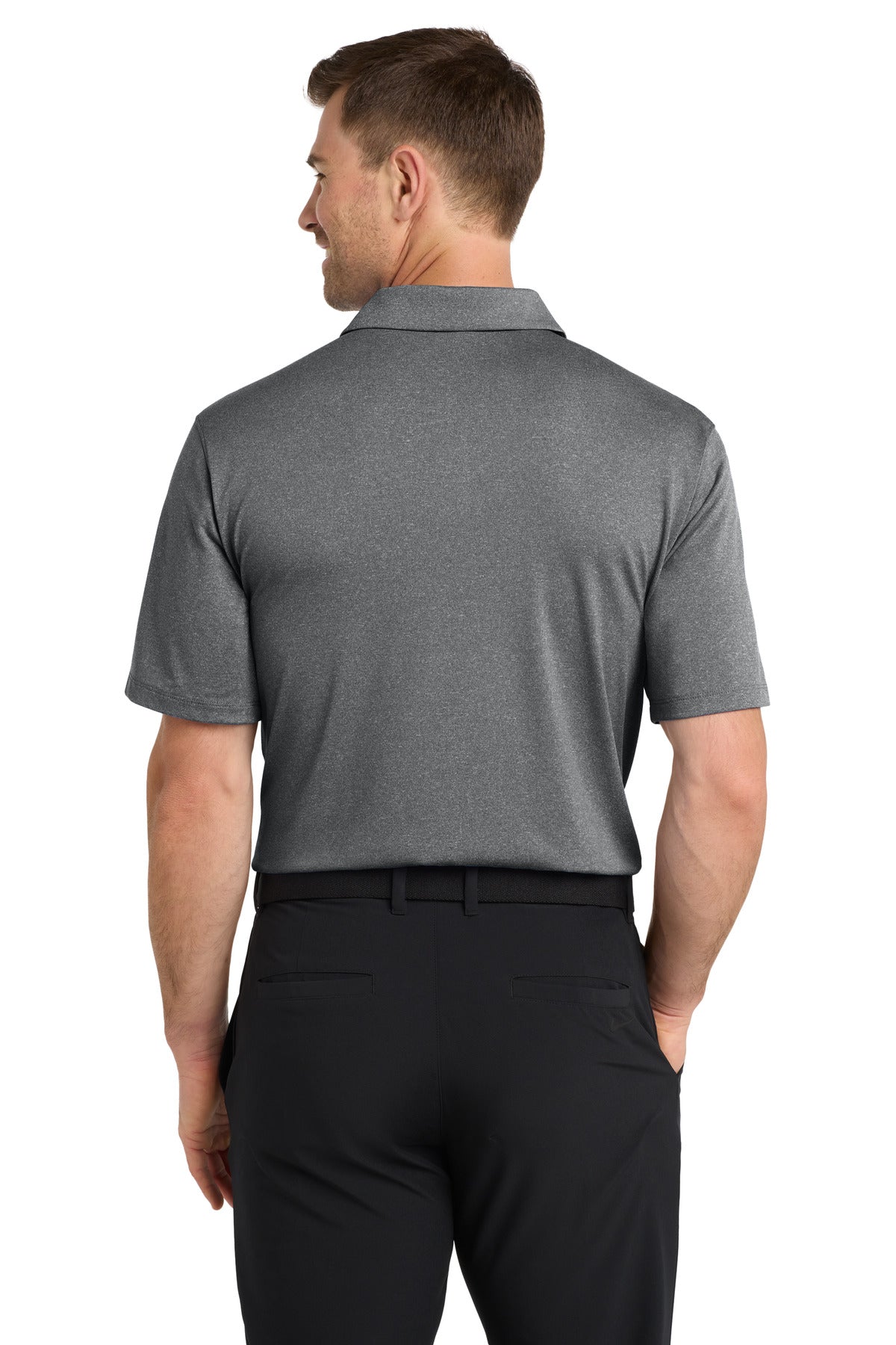 Nike Dri-FIT Vapor Polo NKDC2108 - Black Heather - back