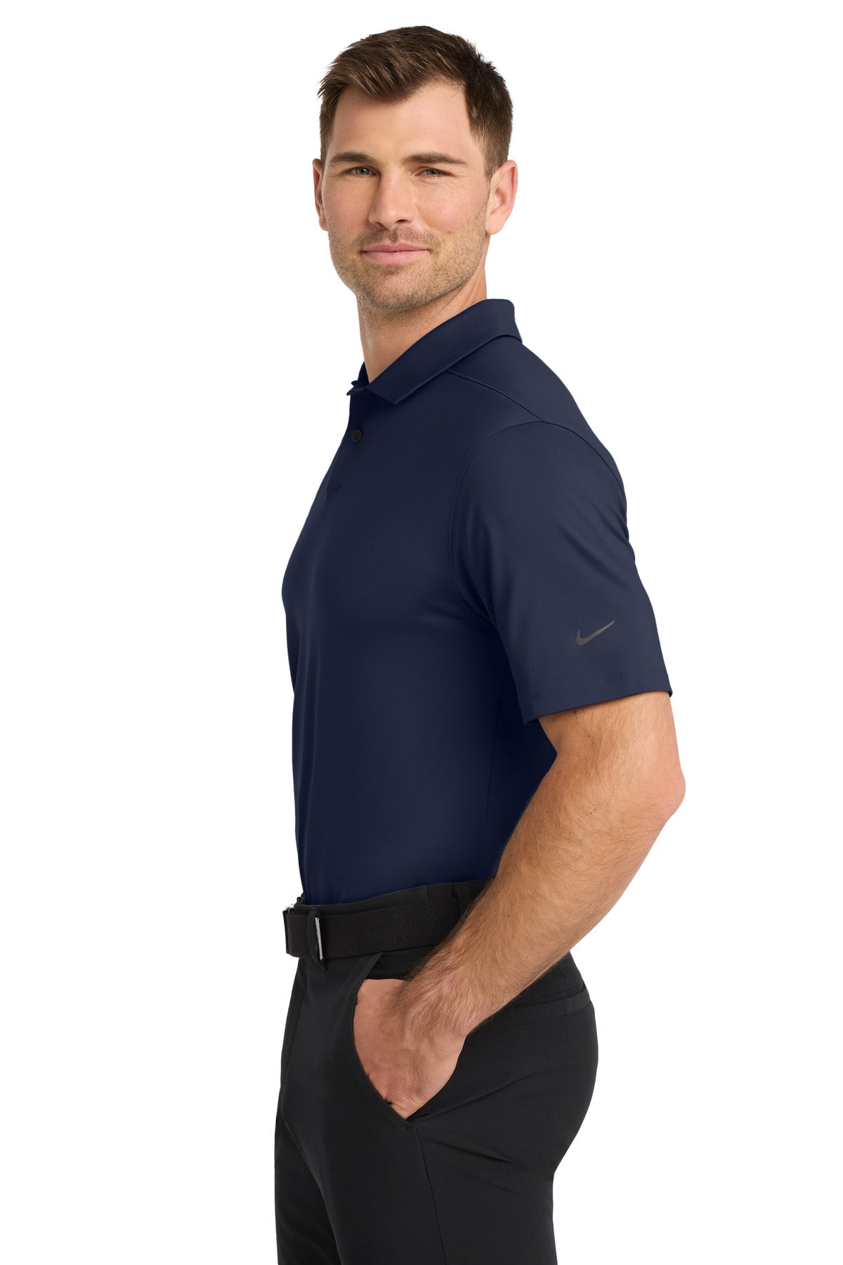 Nike Dri-FIT Vapor Polo NKDC2108 - Midnight Navy - side