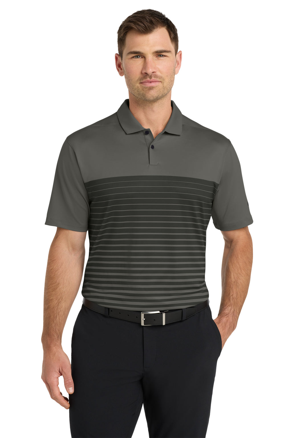Nike Dri-FIT Vapor Block Polo NKDC2114 - Anthracite - front