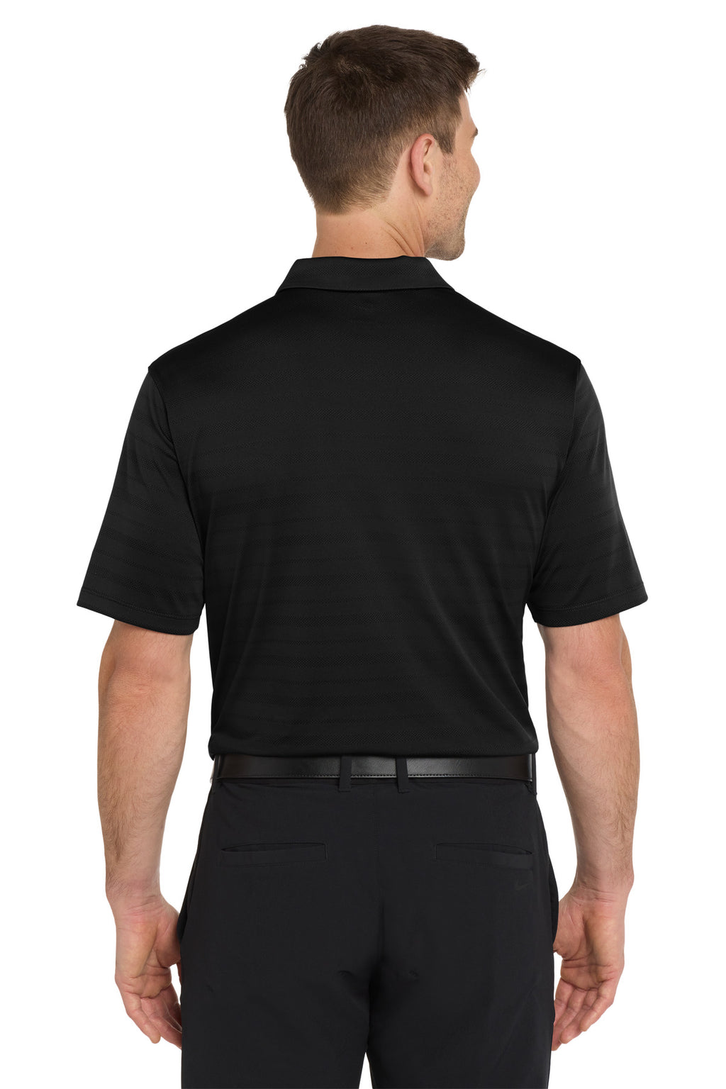 Nike Dri-FIT Vapor Jacquard Polo NKDC2115 - Black - back