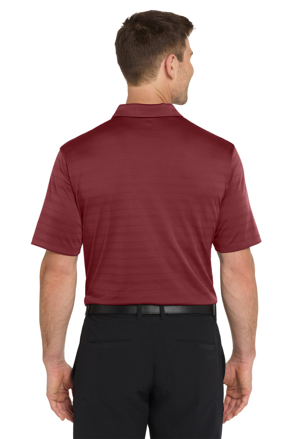 Nike Dri-FIT Vapor Jacquard Polo NKDC2115 - Team Red - back