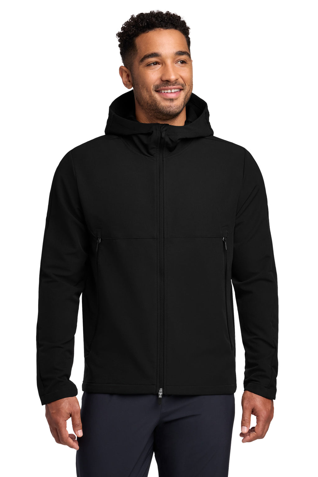 Nike Hooded Soft Shell Jacket NKDR1543 - Black - front