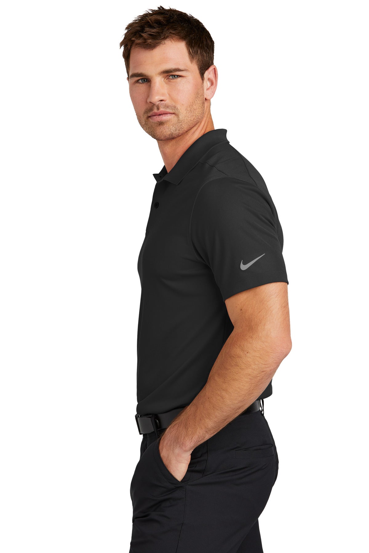 Nike Victory Solid Polo NKDX6684 - Black - side