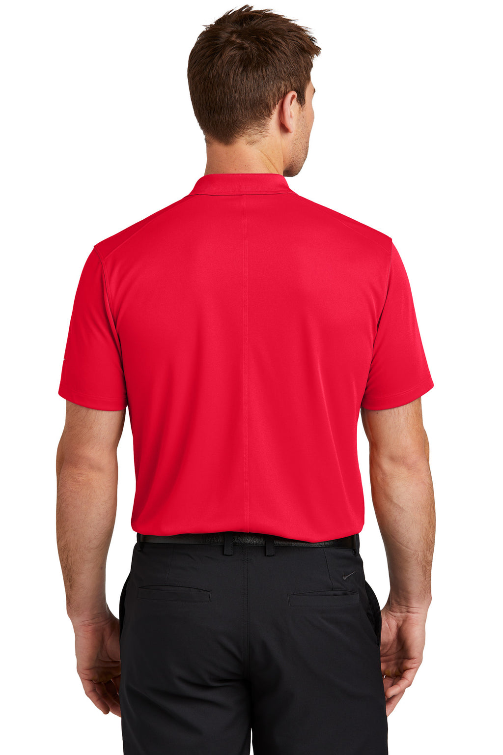 Nike Victory Solid Polo NKDX6684 - University Red - back