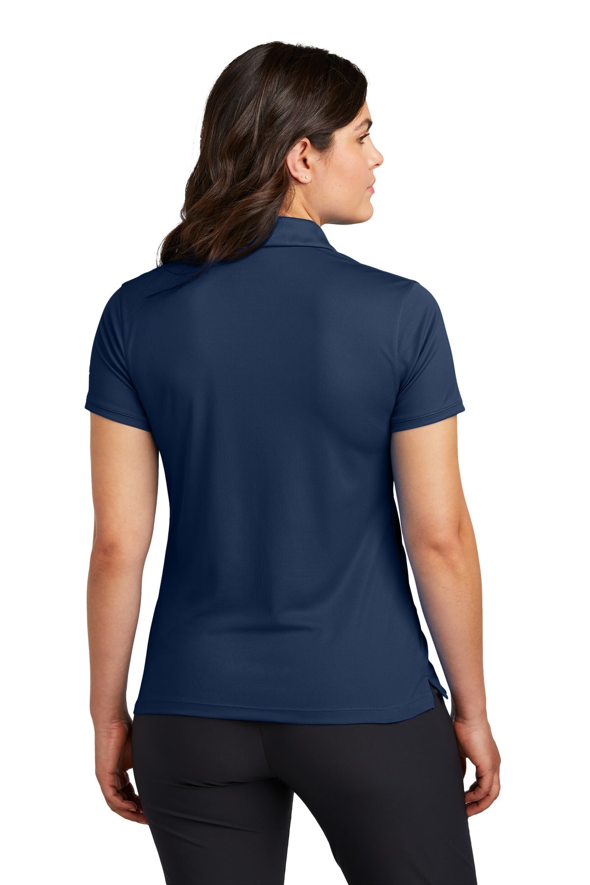 Nike Women's Victory Solid Polo NKDX6685 - College Navy - back