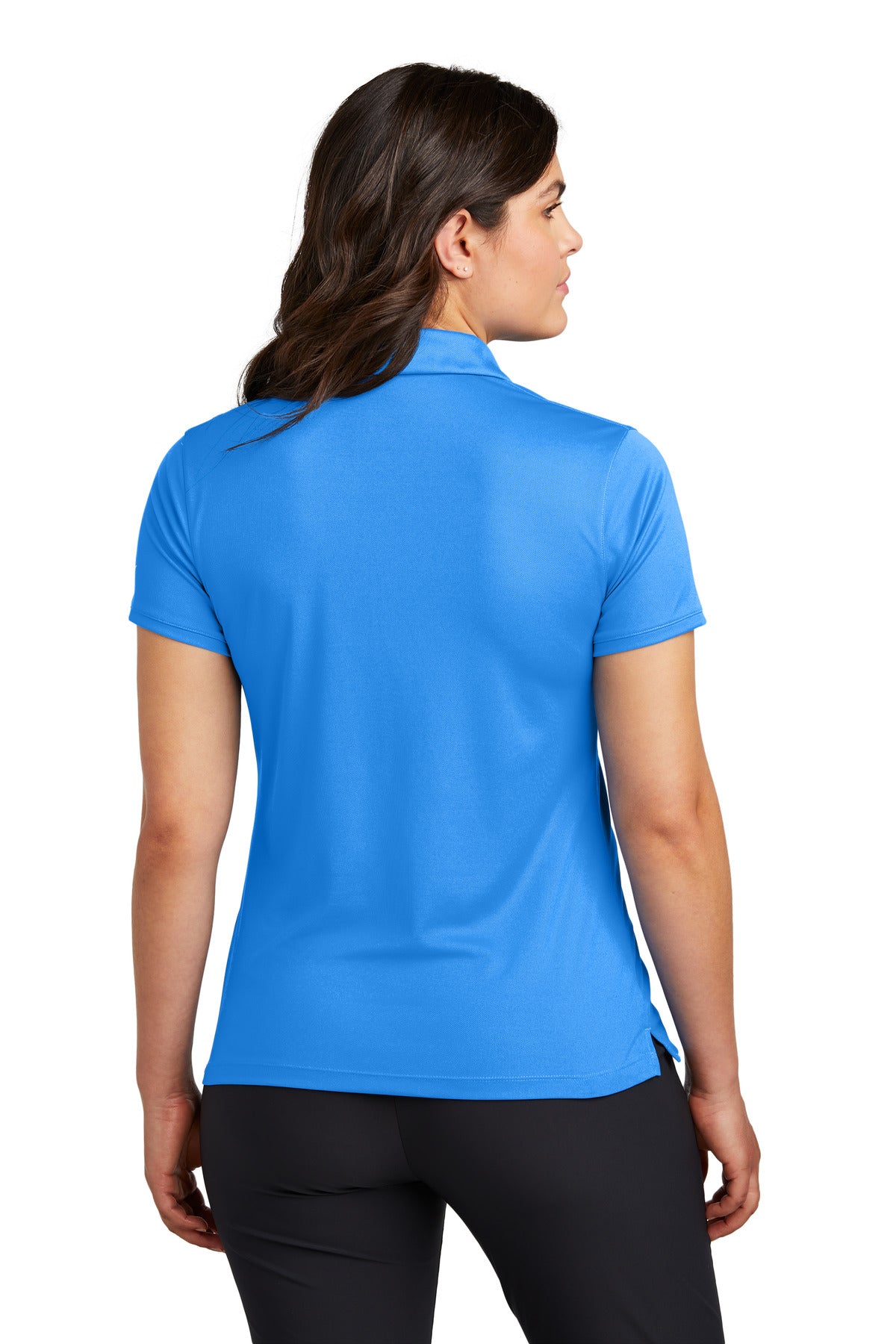 Nike Women's Victory Solid Polo NKDX6685 - Light Photo Blue - back