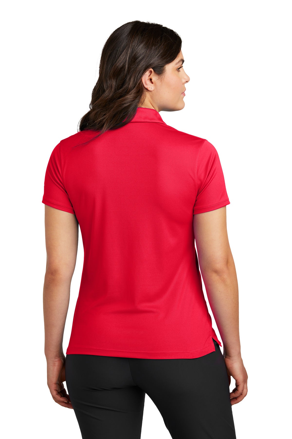 Nike Women's Victory Solid Polo NKDX6685 - University Red - back